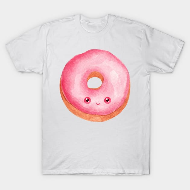 Cute Donut T-Shirt by shoko